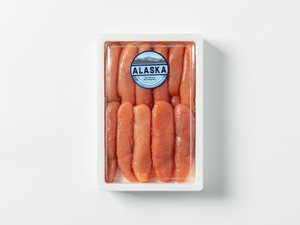 Œufs de goberge d'Alaska entiers, de qualité supérieure, de grande taille, assaisonnés, 1 kg en vrac, Mentaiko Tarako, MSC HACCP, surgelés (-18°C), pour restaurants de sushi - Product Image 1