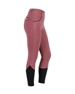 Leggings d'équitation personnalisés pour femmes, taille haute, avec empiècements en silicone sur tout le bas, pantalons d'équitation, fabricant OEM de vêtements de sport - Product Image 1