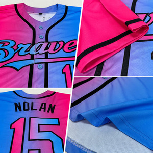 Uniforme de Béisbol Personalizado, Ropa Deportiva de Béisbol con Sublimación Premium, Logotipo, Número y Nombre Impresos - Product Image 6