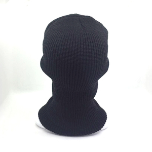 Pasamontañas de punto de alta calidad, máscara facial personalizada, gorro cálido de invierno unisex, transpirable, para deportes al aire libre. - Product Image 3