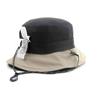 Sombrero de Pescador de Color Sólido con Correa Ajustable, Unisex para Adultos, Estilo Casual para Primavera/Verano, Tela de Poliéster Beige - Product Image 6