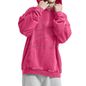 Nueva Llegada, Venta Especial, Sudaderas con Efecto Ácido para Hombre, Diseño Personalizado al por Mayor, Sudaderas Básicas con Efecto Ácido para Hombre - Product Image 2