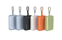 Eingebautes Typ-C-Kabel Halbfeste Powerbank 20000mAh CCC Laminierte Batterie Hohe Kapazität Tragbar 45W Schnellladung 2