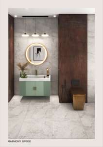 Carrelage en porcelaine solide moderne imitation brique 60x60cm finition mate pour sol et mur, carreaux d'intérieur pour appartement - Product Image 4