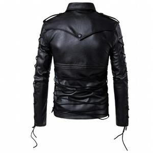 High Quality Men <b>Genuine</b> <b>Leather</b> <b>Jacket</b> 2026 Trending <b>Leather</b> <b>Jacket</b> Manufacturer Moto & Biker Style - Product Image 5