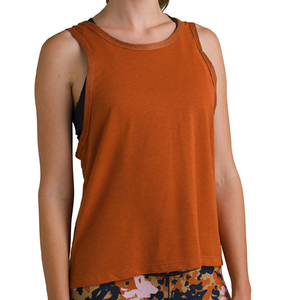 เสื้อกล้ามผู้หญิง ผ้าริบ ไร้แขน คอกลม สีพื้น เรียบง่าย วัยรุ่น แฟชั่น ทันสมัย ใส่ได้ทุกวัน ฤดูร้อน ผ้าฝ้าย 100% ทอ ลายลูกไม้ 220 กรัม - Product Image 1