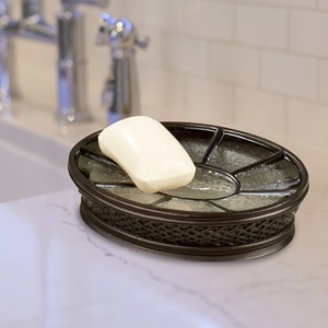 Porte-savon minimaliste en acier inoxydable avec pieds de drainage, accessoire de salle de bain facile à nettoyer - Product Image 6