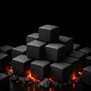 <b>Coconut</b> <b>Shell</b> Charcoal Briquettes (Shisha / Hookah Grade) - Product Image 1