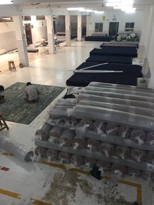 Tapis indien en laine 100% touffeté à la main Design moderne motif floral texturé pour la maison bureau salon porte placement ensembles de tapis - Product Image 4