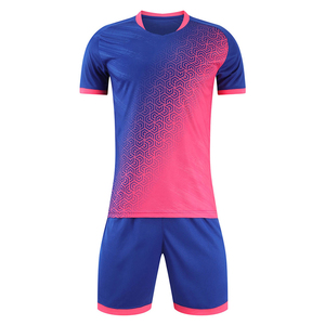 Tenue de football professionnelle respirante avec logo sublimé, uniforme de football vierge - Product Image 1