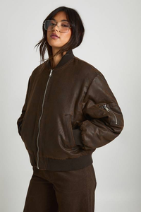 Chaqueta de Punto de Poliéster Estilo Urbano 2025, Moda Coreana para Chicas, Cierre de Cremallera, Lisa, Holgada, Impermeable y Transpirable para Mujer - Product Image 4