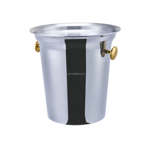 Cubo para champán de acero inoxidable, duradero y grueso, para servicio de buffet en restaurantes de hoteles - Product Image 2