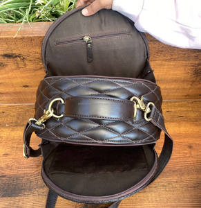 กระเป๋าสะพายพาดลำตัวกลมหนังลายตามสั่งสำหรับผู้หญิง2024หนังเป็นเครื่องมืองานออกแบบใหม่ - Product Image 6