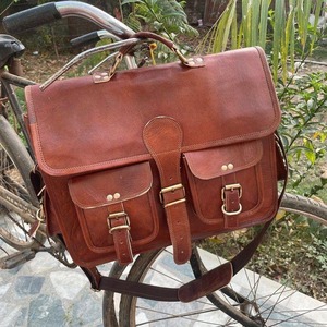 Sac messager en cuir, prix de gros, élégant, pour homme, sac à bandoulière pour ordinateur portable, pour le bureau, les voyages et les affaires - Product Image 3