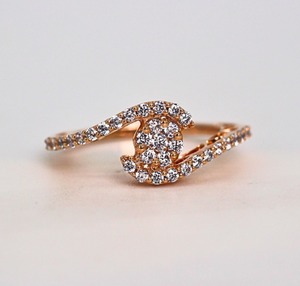 แหวนทองคำแท้ 14K สีเหลือง ประดับเพชรทรงกลม 1 กะรัต เพาะเลี้ยงในห้องปฏิบัติการ ขัดเงาอย่างดี แหวนแต่งงานสำหรับผู้หญิง สี D ถึง G ระดับความสะอาด IF SI2 - Product Image 1