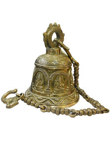 Étoile en métal rustique et cloches décoratives suspendues, artisanat avec impression décalée et design personnalisé pour une décoration intérieure élégante - Product Image 3