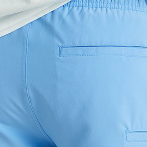 Shorts de plage élégants pour les vacances, taille haute, écologiques, en tissu doux à séchage rapide, vêtements de resort, vente en gros d'usine OEM ODM - Product Image 6