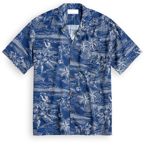 Chemises hawaïennes à manches courtes pour hommes, motifs personnalisés, impression numérique haute définition - Product Image 5