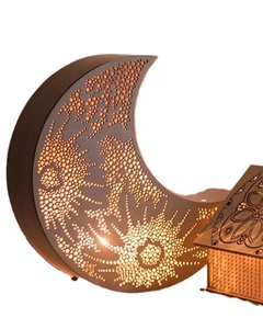 HANGING ISLAMIC RAMADN EID AYTUL KURSI WALL RAMADAN DECOR Islamic WOOD Murals Wall Muslim Mural Decoration and Quran Mural - Product Image 1