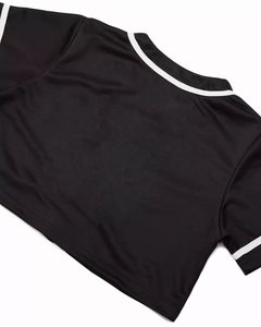 Camiseta de Béisbol Lady Luck, Degradado Rosa y Blanco, Impresión por Transferencia de Calor, 100% Poliéster, Transpirable, Antibacteriana, de Secado Rápido - Product Image 6