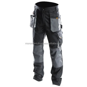 Pantalones tácticos de secado rápido elásticos informales para hombre, diseño impermeable elástico de cuatro vías con bolsillos para entrenamiento, caza, escalada - Product Image 2