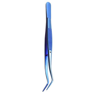 Surgical Grade Dental College Tweezer Dall Finish Steel Surgical Cotton Tweezers 5.25 Inch For Dental Equipment By Grip Surgical - Product Image 4