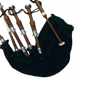 Traditional <b>Musical</b> <b>Instruments</b> Rosewood Style Highland Bagpipes Custom Printed Logo Solid Color Design For Ceremonies And Stage - Product Image 4