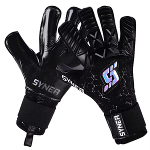 Gants de gardien de but 2026 avec logo personnalisé, gants de football respirants, latex allemand de 4 mm, gants de football professionnels - Product Image 4
