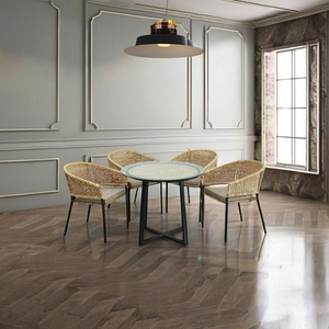 Ensemble de table à manger Arthur Traditional Taste pour maison ou appartement pour hôtel fait à la main en Indonésie - Product Image 4