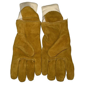 Gants de lutte contre l'incendie en cuir robustes personnalisés, service OEM, nouveau style, gants de lutte contre l'incendie en cuir pour l'extérieur - Product Image 1