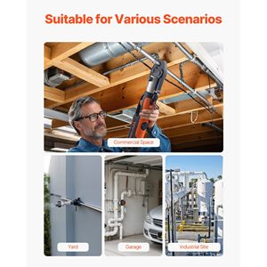 Set di 7 ganasce a pressione da 1/4'' a 1-1/8'' per HVAC/R ad alta pressione, compatibili con utensili a pressione standard per tubi in rame RLS - Product Image 3