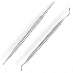 Custom Logo 2PCS Stainless Steel Nail <b>Cuticle</b> <b>Tool</b> Set OEM Private Label Manicure Pedicure Pusher and Dead Skin Remover - Product Image 5