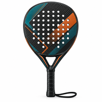 Raquette de padel professionnelle en fibre de carbone, légère, antidérapante, haute performance, noyau en mousse EVA, 3K/12K/18K, personnalisable, OEM ODM