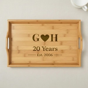 Design Wooden Tray Handmade Wooden Tray Indian Serving Tray - Product Image 2