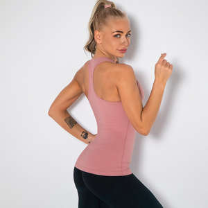 เสื้อกล้ามออกกำลังกายผู้หญิงแบบมีโลโก้สั่งทำพิเศษ ระบายอากาศได้ดี เหมาะสำหรับการฝึกซ้อมและเล่นกีฬา จากผู้ผลิต - Product Image 5