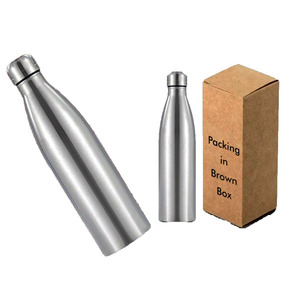 Bouteille d'eau en acier inoxydable anti-fuite avec impression personnalisée pour la salle de sport, les voyages, le bureau - Product Image 1