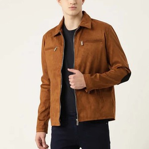 เสื้อแจ็คเก็ตหนังแท้ ดีไซน์หรูหราและมีสไตล์ เสื้อโค้ทหนังแท้สำหรับฤดูหนาว เนื้อผ้านุ่ม แฟชั่นเสื้อคลุมด้านนอก ขายส่งจำนวนมาก ผู้ผลิต OEM - Product Image 1