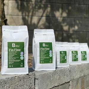 Opción al por mayor disponible, la bolsa de 1kg más vendida de granos de café tostados oscuros Robusta, etiqueta privada OEM - Product Image 5