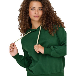 Oversize drop shoulder hoodie <b>100</b>% cotton long sleeve hoodie New arrival women's sweatshirt - Product Image 5