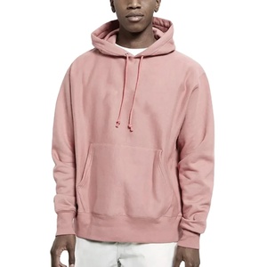 Sudadera con capucha personalizada para hombre 600 GSM Heavy Weight for Puff Print Sudadera con capucha 100% algodón chándales de invierno Sudadera con capucha de gran tamaño teñida lisa - Product Image 2