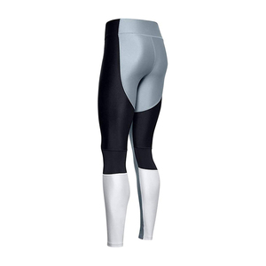 High Quality Custom Made Breathable Women's Mid Waist Solid Color Yoga <b>Leggings</b> Elastic Waist Quick Dry Eco-Friendly Full Length - Product Image 2