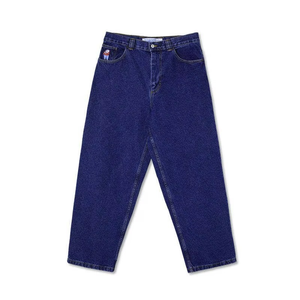 Pantalones Vaqueros Anchos Azul Oscuro para Hombre, Diseño Original, Nueva Colección, Estilo Baggy, Pantalones de Skate para Chicos Grandes - Product Image 3