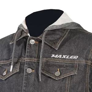 Veste en jean durable et élégante pour hommes, vêtements de sport imprimés pour la conduite décontractée et la moto, vêtements d'extérieur grande taille - Product Image 4
