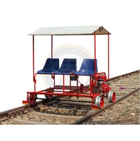 Carro de Transporte Autopropulsado Ligero de la Mejor Calidad con Rieles Portátiles para Mantenimiento Ferroviario y Uso en Construcción