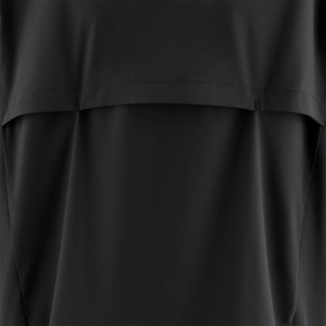 Blouson de baseball court pour adulte à col montant, ourlet ajustable, en tissu extensible, avec poche zippée - Product Image 3