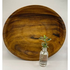 Hand-Turned Sheesham <b>Wood</b> Fruit Bowl Dark Walnut Wholesale India - Product Image 1