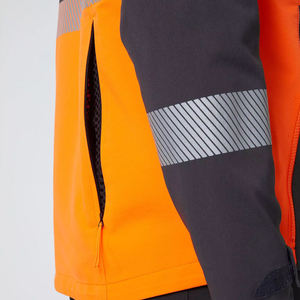 <b>Hi</b> <b>Vis</b> Polyester Construction Work <b>Jacket</b> for Men Custom Winter <b>Waterproof</b> Reflective Safety CE Certified Workwear - Product Image 5