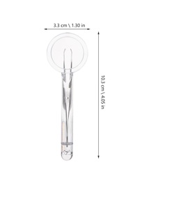 Pinzas de Acero Inoxidable de Alta Calidad con Lupa, Pinzas Precisas para Depilar Cejas, Pinzas para Extraer Espolones de Ojos, Punta Puntiaguda - Product Image 2