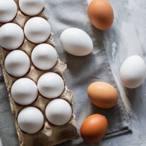 ไข่ไก่สดสีขาวธรรมชาติ - Product Image 1