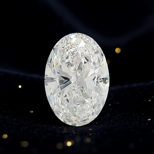 Diamant ovale VVS2 de 9,81 carats certifié IGI, cultivé en laboratoire, non monté - Product Image 3